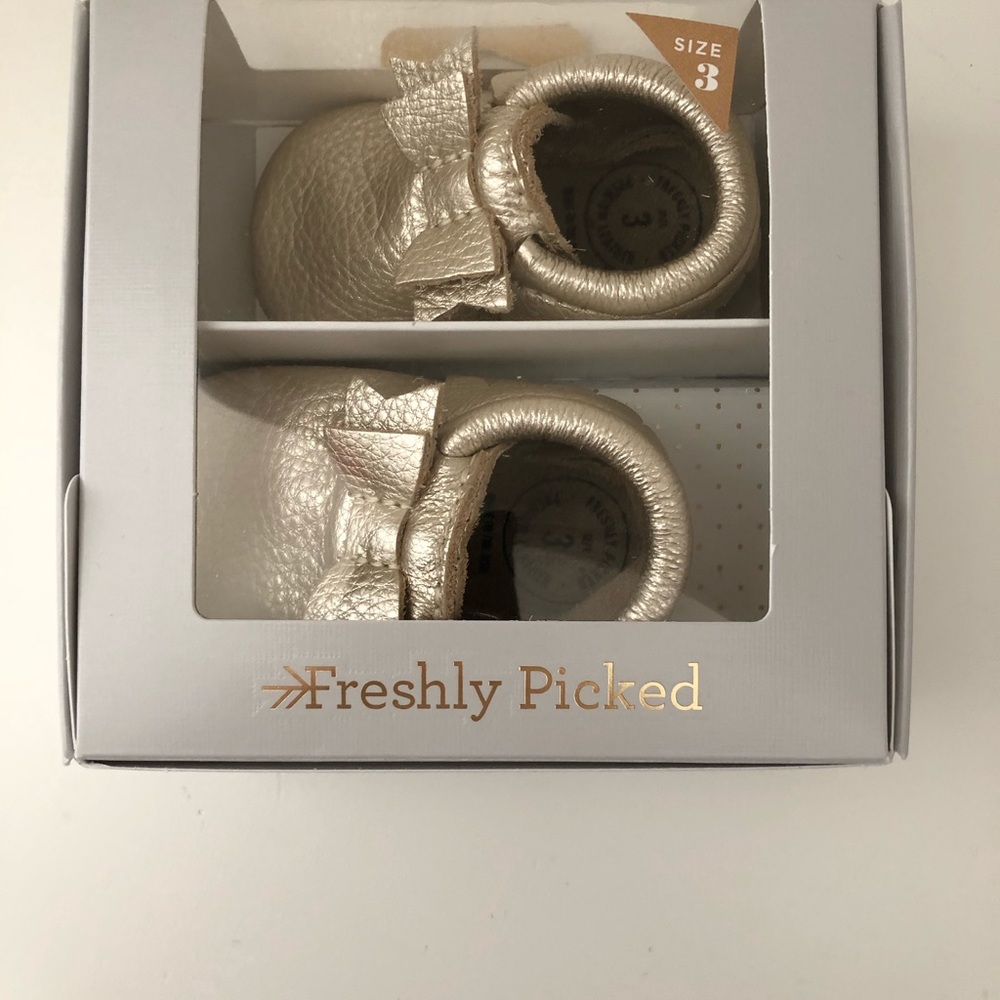 Freshly picked moccasins